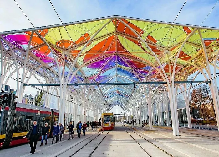 Apartamento Ec1 Fabryczna Piotrkowska District Parking